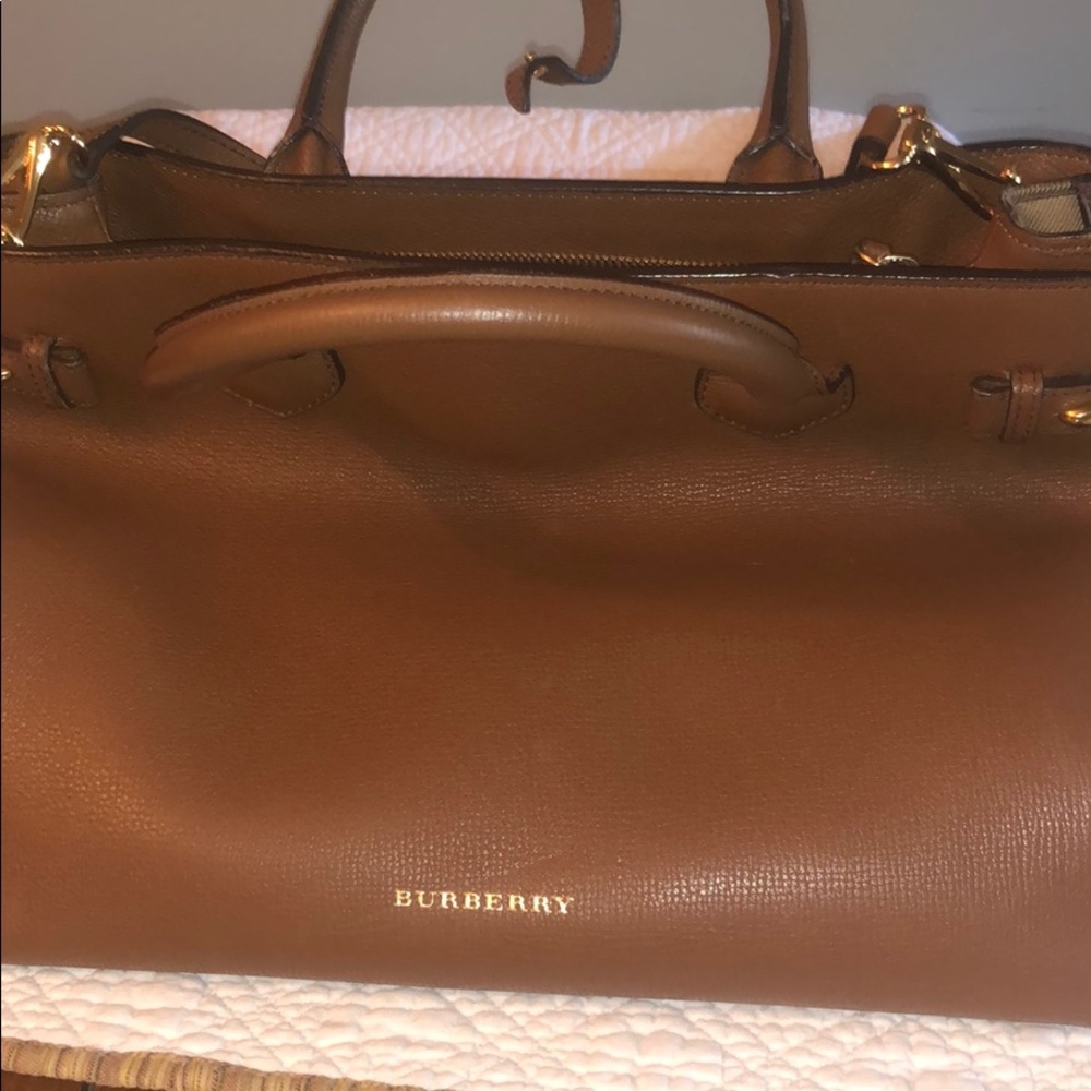 Authentic Burberry Medium Banner Handbag